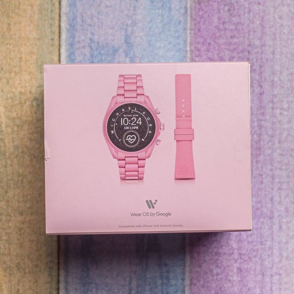 Michael Kors Gen 5 Bradshaw Blush-Tone Aluminum Smartwatch